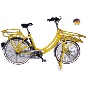 Postfahrrad e-Hopper mit Rollenständer